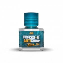PRECISION ANTISHINE – PRECISIÓN ANTIBRILLOS. Cantidad 40 ml. Marca AK Interactive. Ref: AK9322.