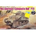 M4 Sherman "Composite Hull" PTO. Escala 1:35. Marca Dragon. Ref: 6740.