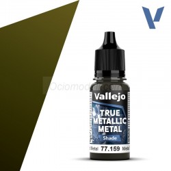 TRUE METALLIC METAL, Metal Envejecido, SHADE. Marca Vallejo. Ref: 77159, 77.159.