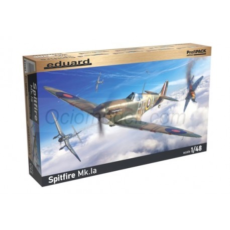Spitfire Mk. Ia, Serie Profipack. Escala 1:48. Marca Eduard Ref: 82151.
