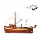 Maqueta Barco Palamós. Escala 1:45. Marca oCcre. Ref: 12000.