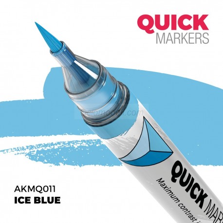 ICE BLUE – QUICK MARKER. Marca AK Interactive. Ref: AKMQ011.