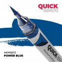POWER BLUE – QUICK MARKER. Marca AK Interactive. Ref: AKMQ012.