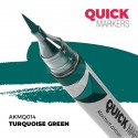 TURQUOISE GREEN – QUICK MARKER. Marca AK Interactive. Ref: AKMQ014.