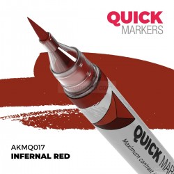INFERNAL RED – QUICK MARKER. Marca AK Interactive. Ref: AKMQ017.