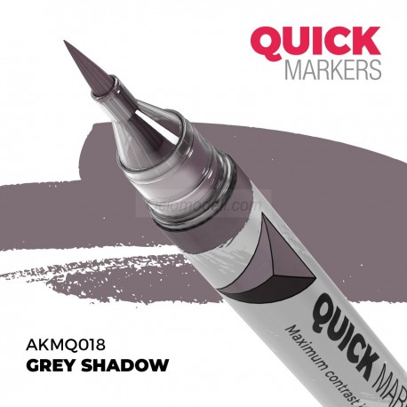 GREY SHADOW – QUICK MARKER. Marca AK Interactive. Ref: AKMQ018.