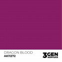 Acrílicos de 3rd Generación, DRAGON BLOOD – COLOR PUNCH. Bote 17 ml. Marca Ak-Interactive. Ref: Ak11272.