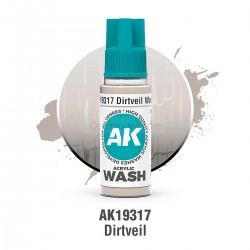 ACRYLIC WASH, DIRTVEIL. Bote 17 ml. Marca Ak-Interactive. Ref: Ak19317.