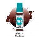 ACRYLIC WASH, WOODGRAIN. Bote 17 ml. Marca Ak-Interactive. Ref: Ak19318.