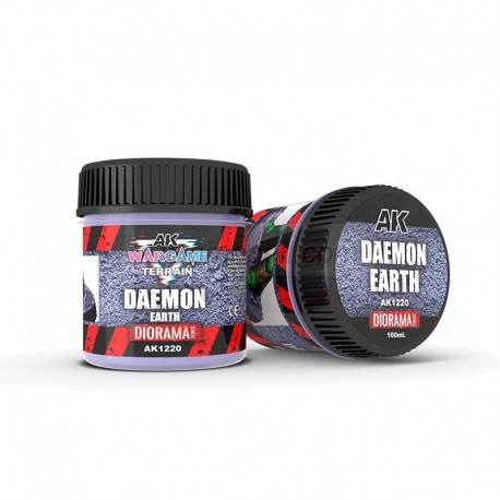 DAEMON EARTH – WARGAME TERRAINS. Bote de 100 ml. Marca AK Interactive. Ref: AK1220.
