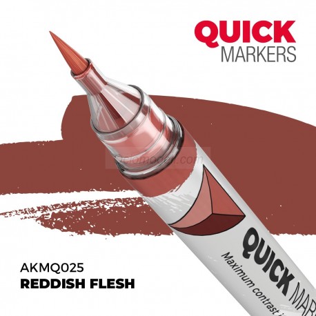 REDDISH FLESH – QUICK MARKER. Marca AK Interactive. Ref: AKMQ025.