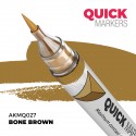 BONE BROWN – QUICK MARKER. Marca AK Interactive. Ref: AKMQ027.