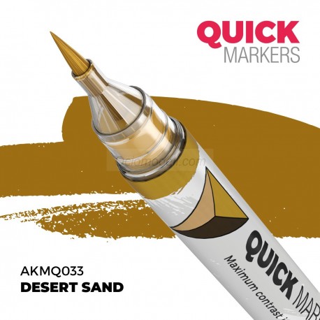DESERT SAND – QUICK MARKER. Marca AK Interactive. Ref: AKMQ033.