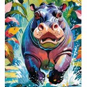 Happy Hippo, 500 pz. Marca Cherry Pazzi. Ref: 20272.