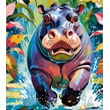Happy Hippo, 500 pz. Marca Cherry Pazzi. Ref: 20272.