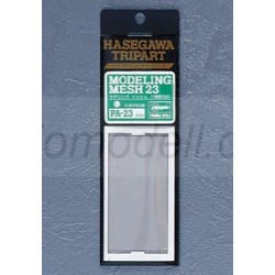 PA23 Modeling Mesh Hexagon-Medium, STEEL. Escala: 1:35. Marca Hasegawa. Ref: PA23.