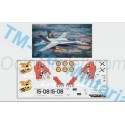 Calcas Avión Caza F18 "15-08", decoración "gris ALA 15 "35º ANIVERSARIO"". Escala 1:72. Marca Trenmilitaria. Ref: 000_9161.