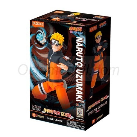 Figura Champion Class Naruto CC02: Naruto Uzumaki. 13cm. Marca BLOKEES. Ref: 73602.