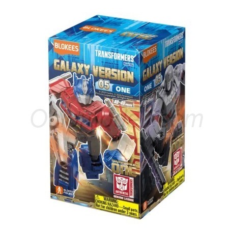 Figura Classic Class Transformers 08: Nemesis Prime (Light-Up Eyes & Chest), 13cm. Marca BLOKEES. Ref: 71155.