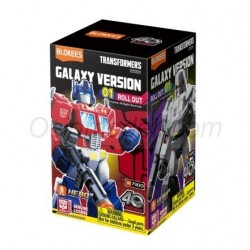Caja Sorpresa Galaxy Version 01 - Transformers: Roll Out, 1 figura sorpresa, 10cm. Marca BLOKEES. Ref: 71100.