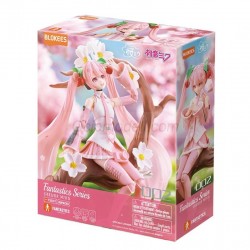 Figura Fantastics Edition Hatsune Miku: Sakura Miku, 13cm. Marca BLOKEES. Ref: 73507.