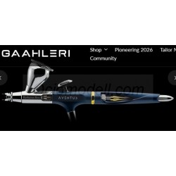 Aerógrafo Aventus Midnight Tide Barbatos Rex Ver. aguja 0.2 y 0.4 mm y doble cazoleta. Marca Gaahleri. Ref: 45732.