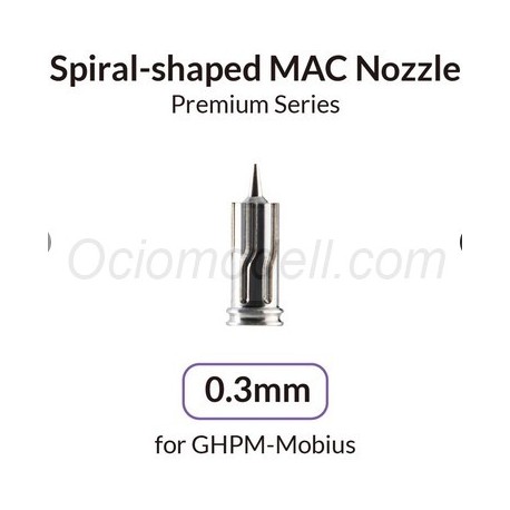 Obturador 0.3mm Airbrush Nozzle for Mobius. Marca Gaahleri. Ref: 40942.