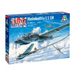 Avión He 111 H-6. Escala 1:72. Marca Italeri. Ref: 1436.