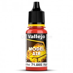 Acrilico Model Air Rojo Ferrari. Bote 17 ml. Marca Vallejo. Ref: 71.085, 71085.