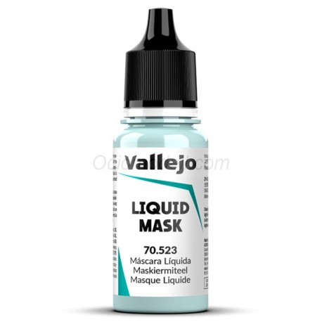 Máscara Líquida. Bote 17 ml. Marca Vallejo. Ref: 70.523.