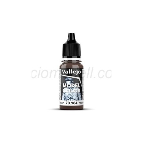 Acrilico Model Color, Marrón mate ( 155 ). Bote 17 ml. Marca Vallejo. Ref: 70.984, 70984.
