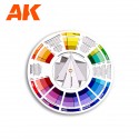 RUEDA DE MEZCLA DE COLORES Marca AK Interactive. Ref: AK908B.