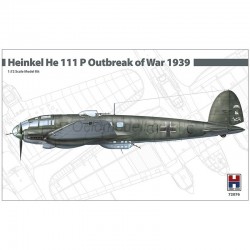 Bombardero medio, Heinkel He 111 P Estallido de la guerra 1939. Escala 1:72. Marca Hobby 2000. Ref: 72076.