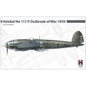 Bombardero medio, Heinkel He 111 P Estallido de la guerra 1939. Escala 1:72. Marca Hobby 2000. Ref: 72076.