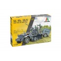 VEHÍCULO SD.KFZ.10/4 with FLAK 30 and 4 FIGURAS. Escala 1:35. Marca Italeri. Ref: 6395.