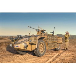 VEHÍCULO AS.42 SAHARIANA. Escala 1:35. Marca Italeri. Ref: 6530.