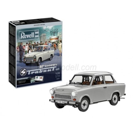 COCHE 60º Aniversario Trabant 601 "Edición Exclusiva". Escala 1:24. Marca Revell. Ref: 05630.