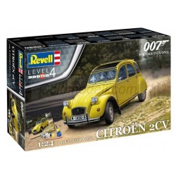 Coche Gift-Set James Bond ( 007 ) "For Your Eyes Only" Citroen 2 CV. Escala 1:24. Marca Italeri. Ref: 05663.