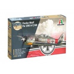 Avión caza Focke-Wulf FW 190 A-7/A8 ACES. Escala 1:72. Marca Italeri. Ref: 1490.