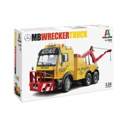 Camión MERCEDES-BENZ WRECKER TRUCK Escala 1:24. Marca Italeri. Ref: 93808.