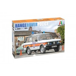 COCHE POLICIA RANGE ROVER POLICE. Escala 1:24. Marca Italeri. Ref: 93661.