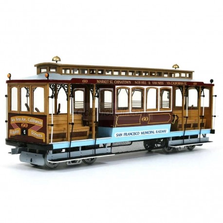 Maqueta Tranvía San Francisco. Escala 1:24. Marca oCcre. Ref: 53007.