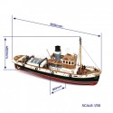 Maqueta Barco Ulises se puede hacer RC. Escala 1:30. Marca oCcre. Ref: 61001.