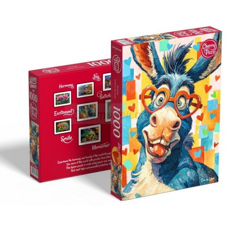 Puzzle Vertical, I'm in Love, 1000 pz. Marca Cherry Pazzi. Ref: 31582.