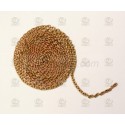 Cadena cobre Tipo C, eslabón 4mm x 1m . Marca Amati. Ref: 436005.