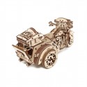 Wooden mechanical EWA, Maqueta Mecánica de madera EWA Trike Moto de 3 ruedas con 281 pz. Marca Ewa. Ref: 59500291.