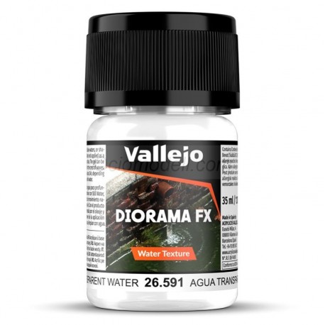 Vallejo Diorama Effects Agua Transparente, 35 ml. Marca Vallejo. Ref: 26.591, 26591.