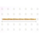 CENEFA DE LATON (E) de 10 x 245 mm. 1ud. Marca Amati. Ref: 5500/05.