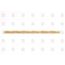 CENEFA DE LATON (E) de 10 x 245 mm. 1ud. Marca Amati. Ref: 5500/05.