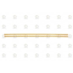 CENEFA DE LATON ( F ) de 12 x 240 mm. 1ud. Marca Amati. Ref: 5500/06.